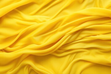 a yellow fabric with folds