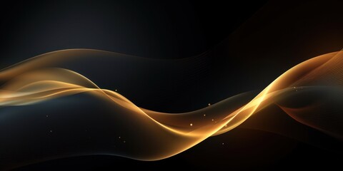 a gold and black background
