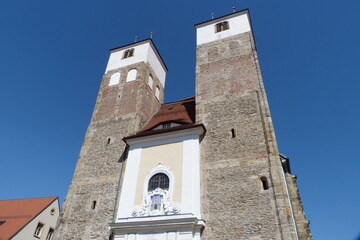Fototapeta premium Nikolaikirche in Freiberg