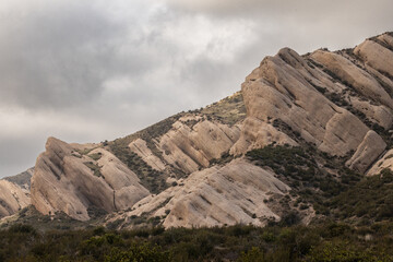 Mormon Rocks, California.