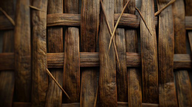 rattan texture background