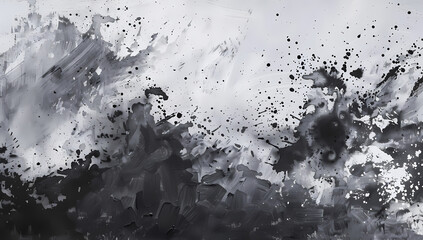 abstract black and white wallpaper - obrazy, fototapety, plakaty