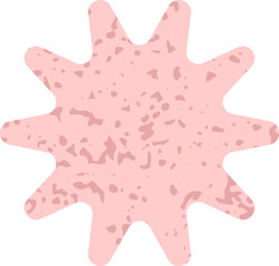 Risograph Flower Shape