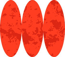 Risograph Oval Shapes