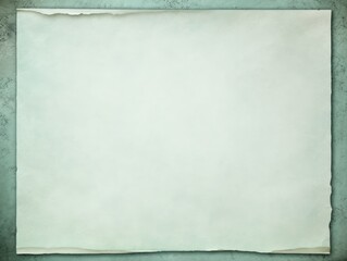 Mint blank paper with a bleak and dreary border