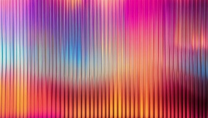  Vibrant abstract stripes in a spectrum of colors