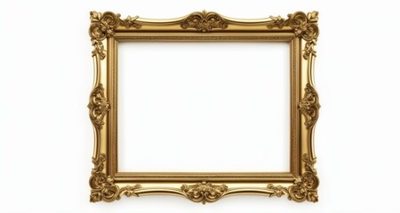  Golden frame, ready to hold a masterpiece