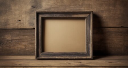  Vintage charm - A blank canvas in a rustic setting