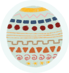 easter painted eggs