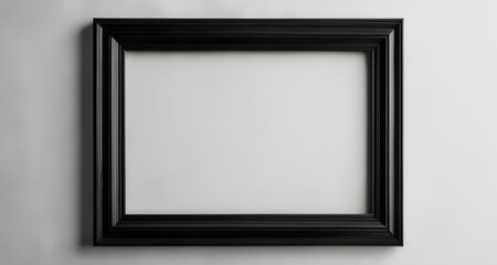  Modern minimalist art frame on wall