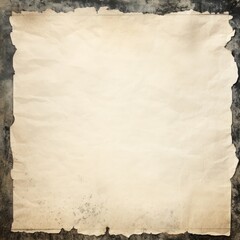 White blank paper with a bleak and dreary border 