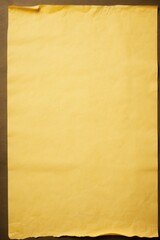 Yellow blank paper with a bleak and dreary border