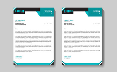 Professional company letterhead template