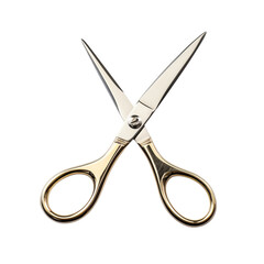 Scissors isolated on transparent background