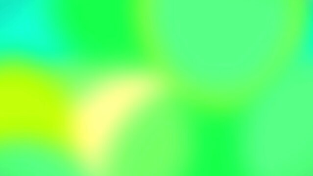 colorful animated animation holographic green gradient background suitable for Saint Patrick's day theme or the Earth Day theme background
