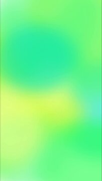 Vertical colorful animated animation holographic green gradient background suitable for Saint Patrick's day theme or the Earth Day theme background