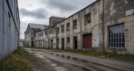  Abandoned industrial area, waiting for revival