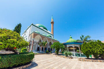 Fototapeta na wymiar Al Jazzar Mosque, Acre, Israel