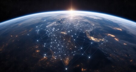  Connected World - A Global Network Illuminated