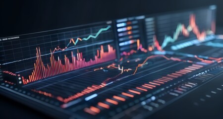  Advanced financial dashboard with dynamic charts and graphs