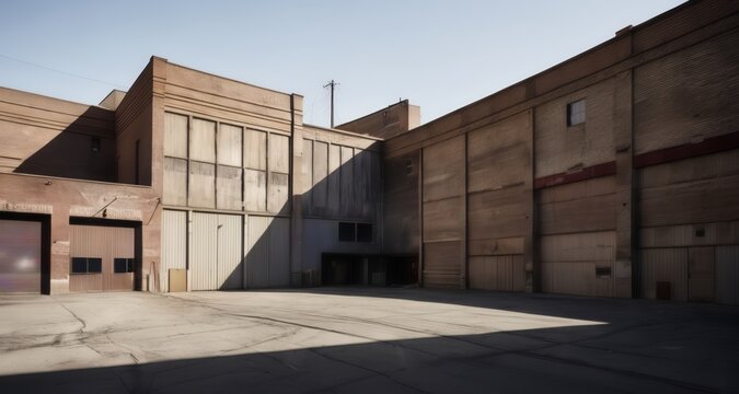 Abandoned industrial building, waiting for a new purpose