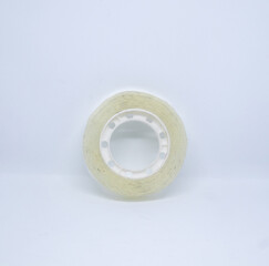 adhesive tape framed on a white background