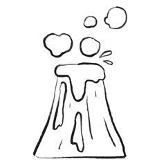 Cute Dinosaur Doodle Element