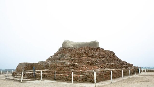 Structure in Mohenjo daro.