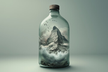 "Mountain Beauty in a Bottle: A Mysterious Miniature World"