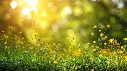 abstract spring background or summer background 
