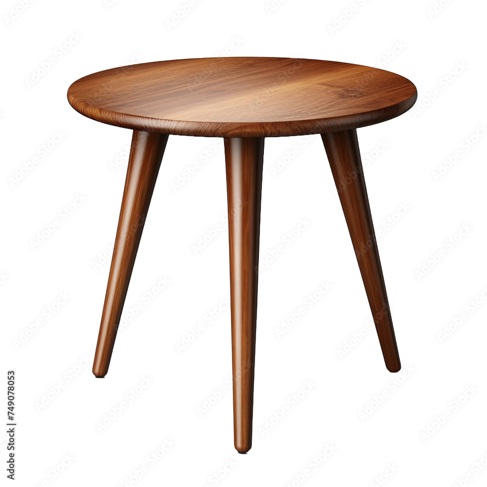 Poster Side Table isolated on transparent background