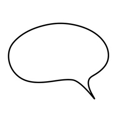 bubble text frame text transparent template design, comment icon element png black hand draw design