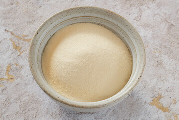 Collagen Powder in a Bowl - 749081843
