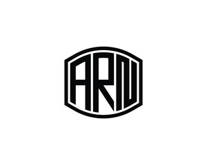 ARN logo design vector template