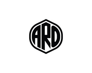 ARO logo design vector template