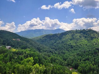landscape with sky in Tennessee