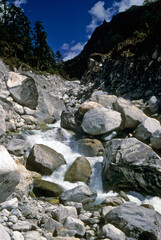 Cascading waterfalls