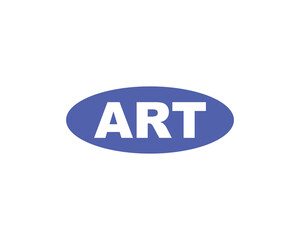 ART logo design vector template