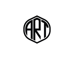 ART logo design vector template