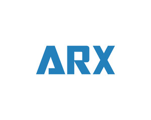 ARX Logo design vector template