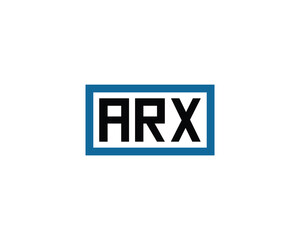 ARX Logo design vector template