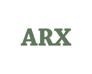 ARX Logo design vector template