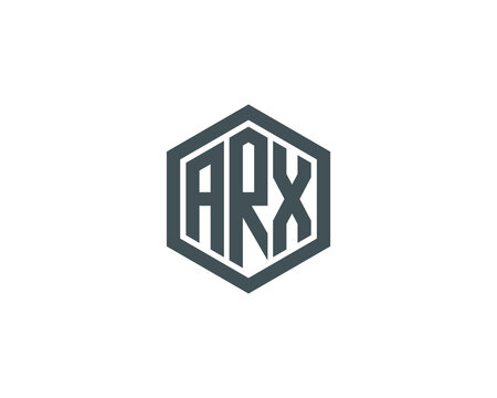 ARX Logo design vector template
