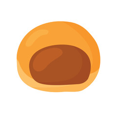Nastar Indonesian Pineapple Cookies for Lebaran Idul Fitri Vector Illustration