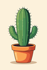 cactus in a pot