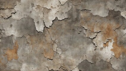 Obraz premium Urban Decay Seamless Texture Design. AI Generated 