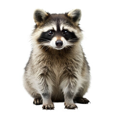 Picture Of A Raccoon Isolated On Transparent Background, PNG