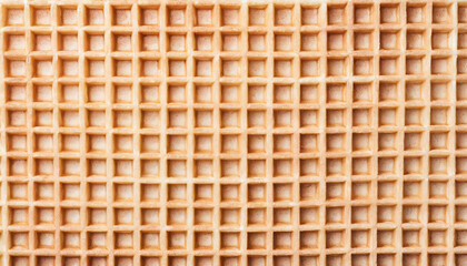 Seamless waffle texture background