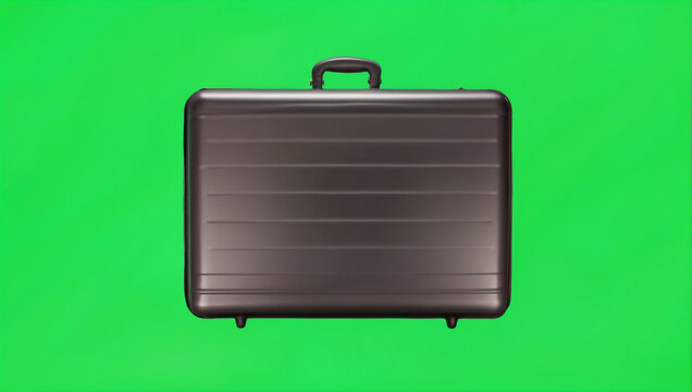 Suitcase green screen background