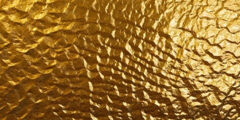 Abstract grunge gold metallic, foil background, wallpaper texture. Great as banner